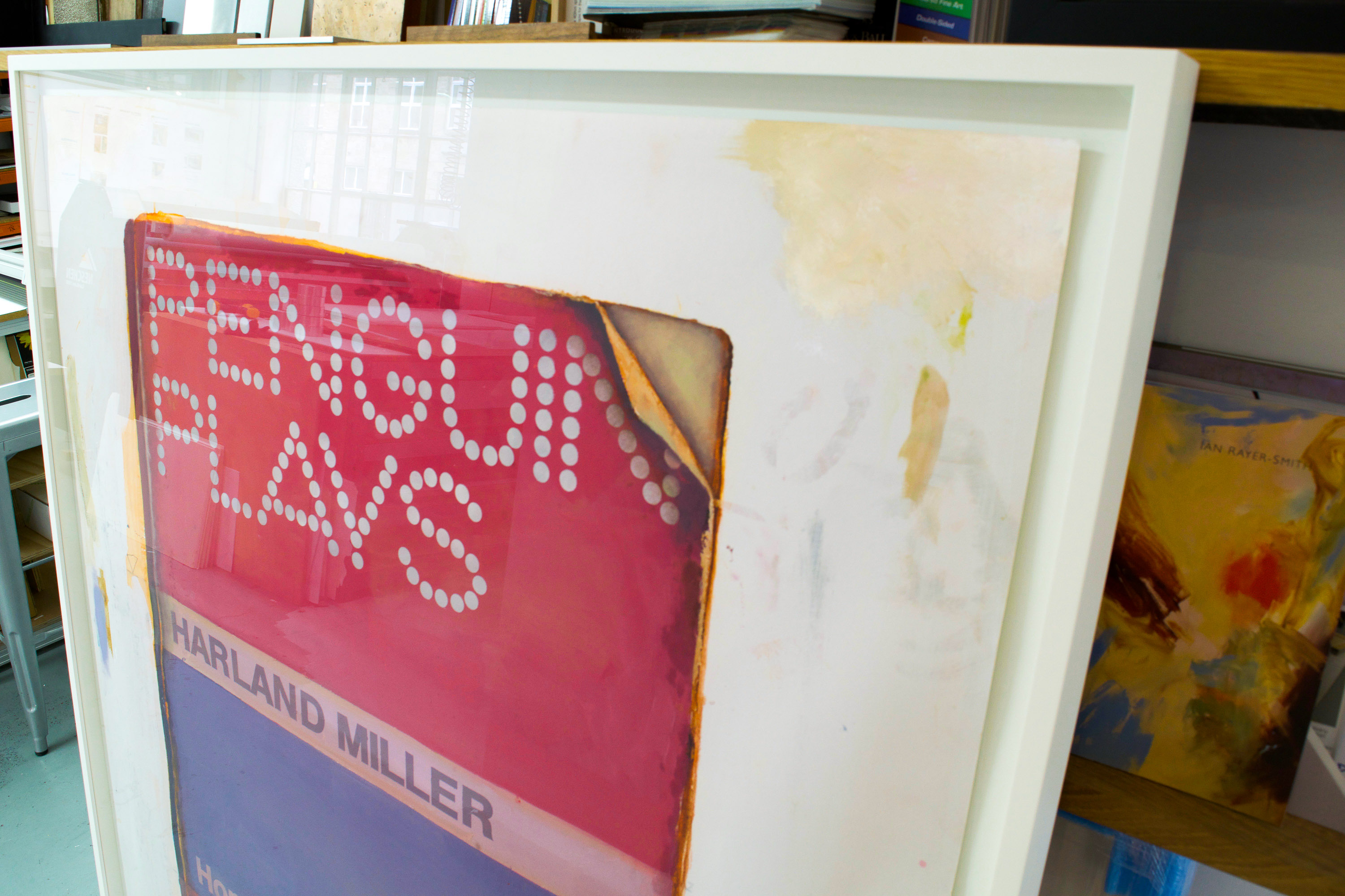 Custom box frames for artwork. / Harten Frameworks