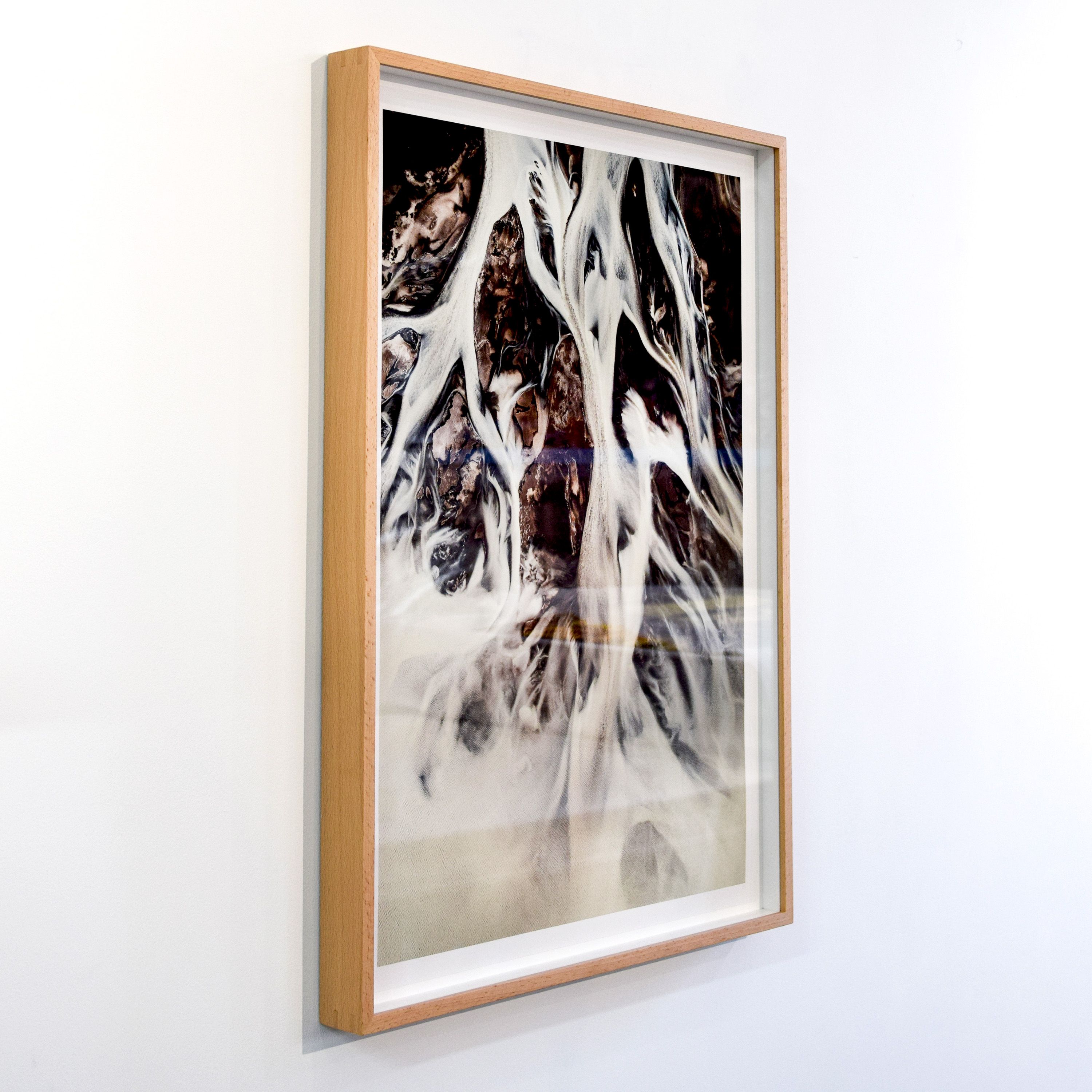 Beech box frame for photographic art